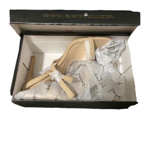 Lulus Nude Strappy Heels—New In Box - Picture 7 of 7